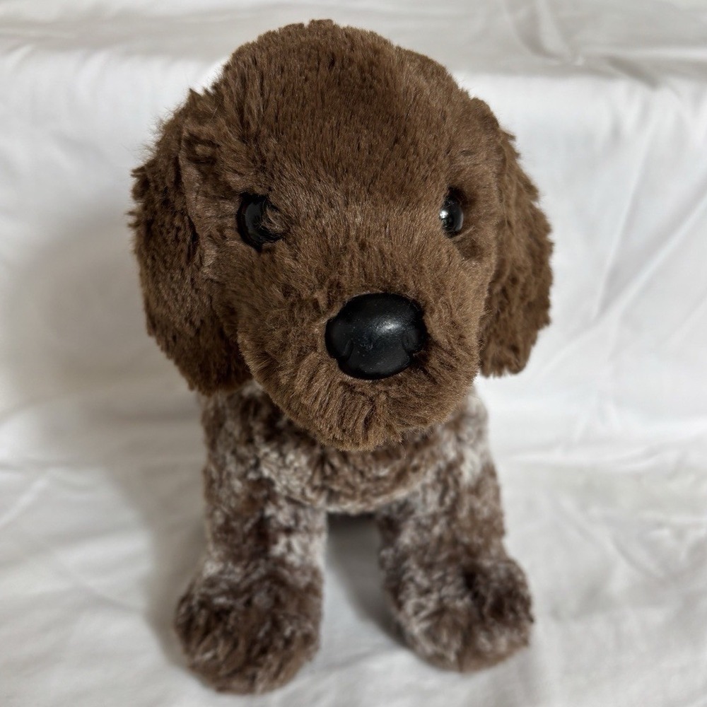 Douglas Cuddle Toy Brown White Spotted Puppy Dog Plush Stuffed Animal 1718 2023